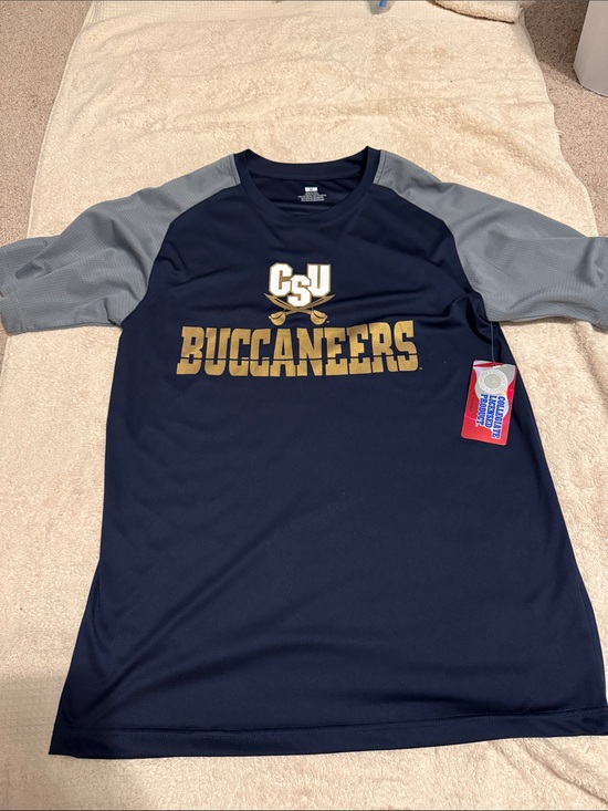 Other - CSU Buccaneers Navy & Gray Performance Short-Sleeve Shirt
